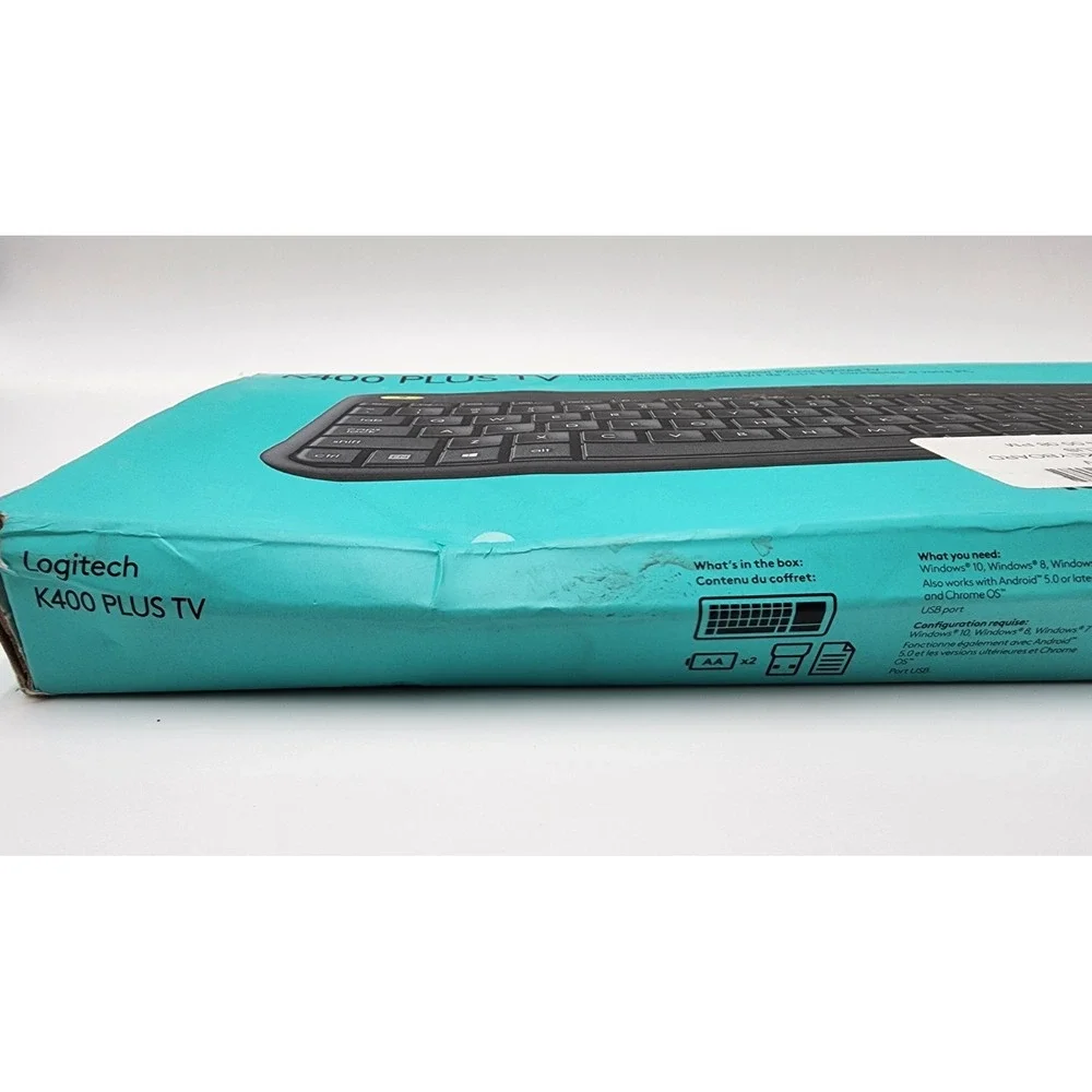 Logitech K400 Plus Wireless Touch With‎ Easy Media Control,built in TouchPad